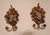 Gold Hand-Forged Gold-Plated and Silver-Plated Candle Wall Lamps by S. Salvadori, Italy, 1950s, Set of 2 For Sale - Image 8 of 18