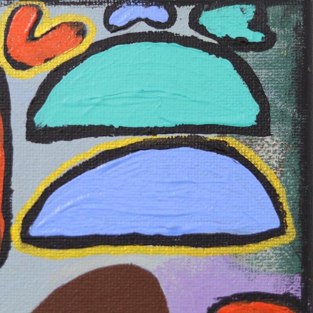 2020s Dreamgirl - Color Drenched Abstract Feminine Figurative Still Life Painting Original Artwork by Courtney Simone For Sale - Image 5 of 9