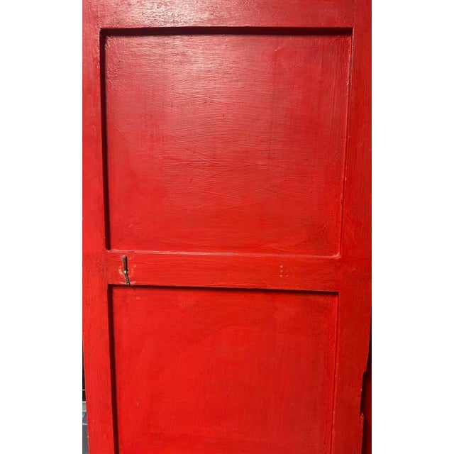 1990s Hand Painted Tall Armoire With Animal Motive For Sale In New York - Image 6 of 9