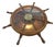 Vintage Ship Wheel Coffee Table With Light For Sale