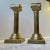Vintage Corinthian Column Candlesticks in Brass, Set of 2 For Sale - Image 4 of 10
