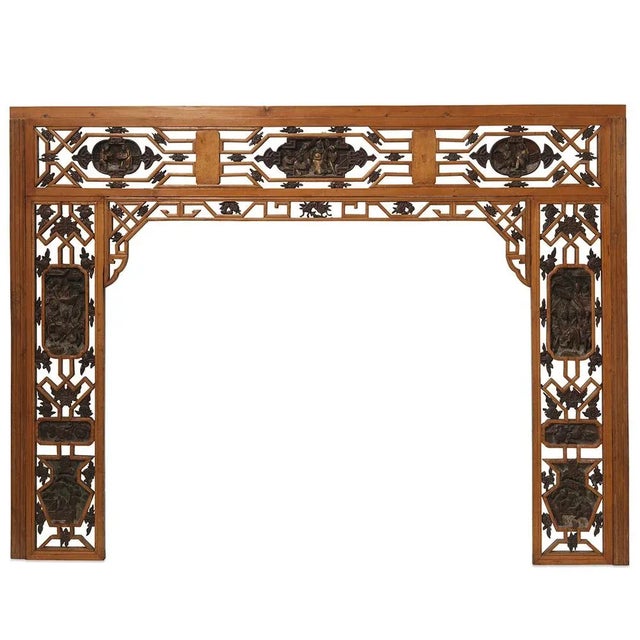 Brown Marriage Bed in Fascia For Sale - Image 8 of 8