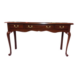 Vintage Sofa Table, Console Table, Henkel Harris Furniture For Sale