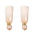 These Modernist Murano glass sconces, crafted in Italy in the 21st century, are a testament to refined craftsmanship and...