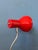 Red Vintage Spage Age Red Flexible Table Lamp For Sale - Image 8 of 11