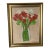 Red Roses Still Life Oil Painting by Jessie Dominguez #1 For Sale