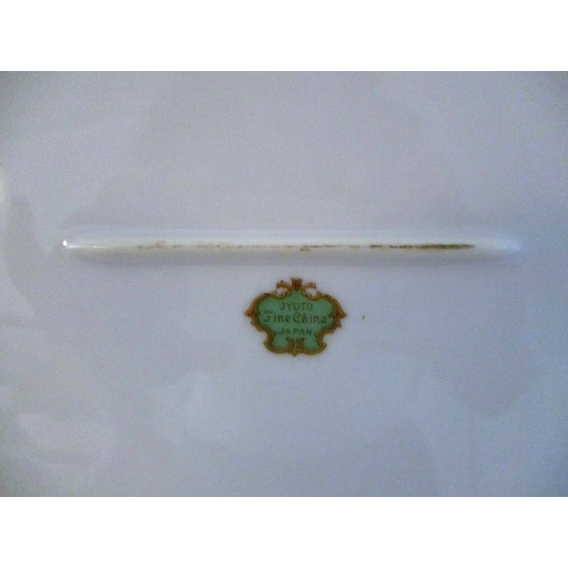 1950s Jyuto White Rose Porcelain Tea Set - 19 Pieces For Sale - Image 9 of 10