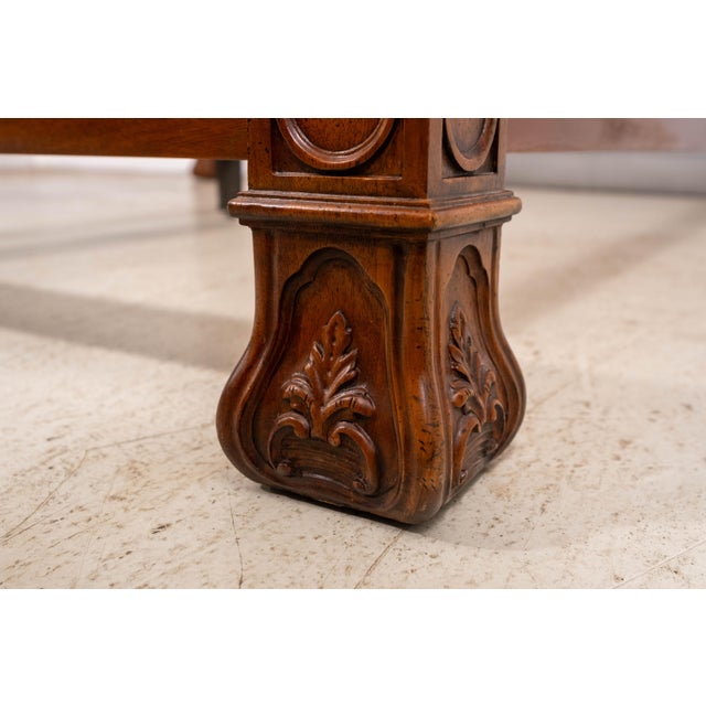 Baker Mahogany King Size Tall Poster Bed For Sale - Image 16 of 18