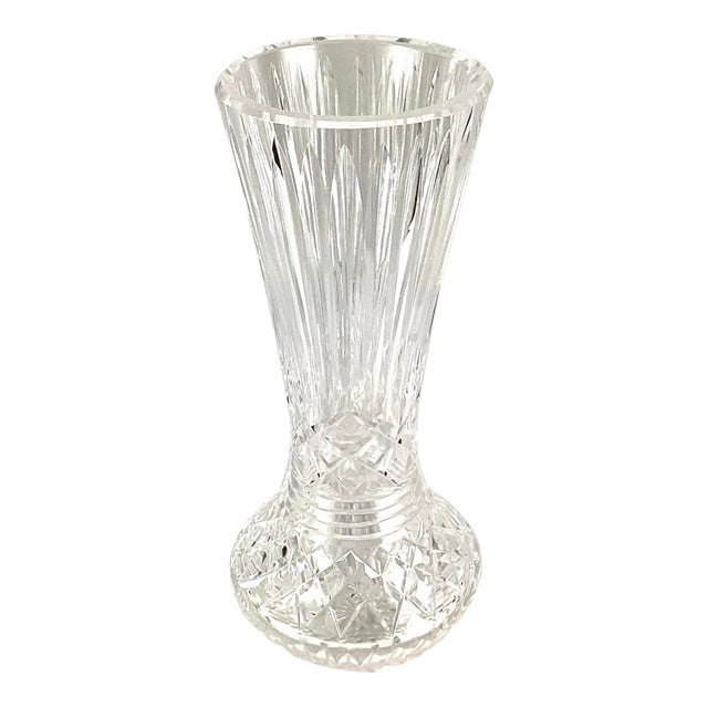 1980s Waterford Crystal Vase For Sale
