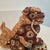 Ceramic Vintage Mid-Century Japanese Kutani Porcelain Komainu Shishi Guardian Lion on Pierced Temari Ball For Sale - Image 7 of 12