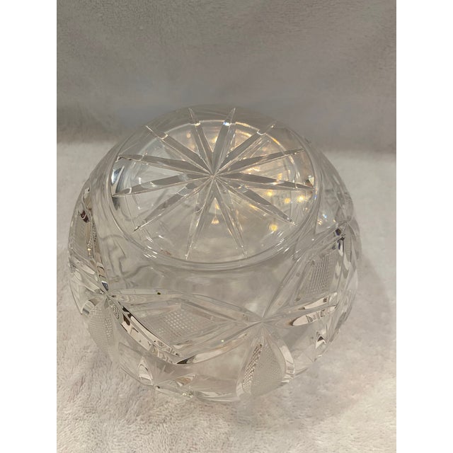 Beautiful 24% lead cut Crystal bowl with no chips, cracks or restoration. Made in Poland and was purchased there. You are...