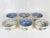 Mid 20th Century Hand Painted East Texas Pottery Spring Heart Cups Bowls - Set of 6 For Sale - Image 4 of 6