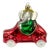 Vintage Babar Elephant Glass Holiday Christmas Ornament For Sale