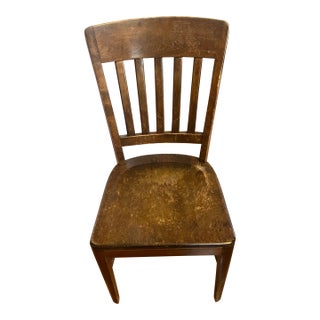Antique Mission Oak Chair 1910s Johnson Chair Company For Sale