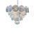 This striking chandelier is crafted in authentic Murano glass, showcasing the excellence of traditional Venetian...