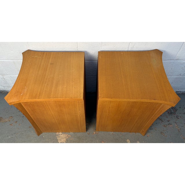 Pair of Unique Mid 20th Century Modern Nightstands For Sale - Image 13 of 13