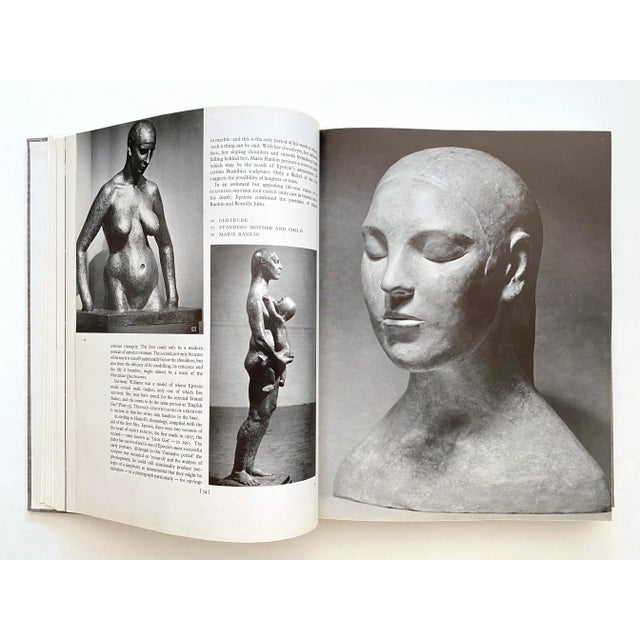 This " Jacob Epstein : Sculptor " rare vintage 1963 first edition large volume Modernist sculpture hardcover book is a...