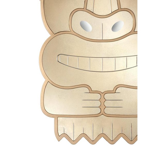 Wood Ando Mirror by Vetralia For Sale - Image 7 of 10