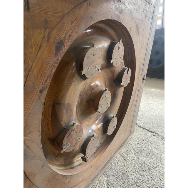 Industrial Vintage Wooden Train Mold , Slovakia, 1930 For Sale - Image 3 of 8