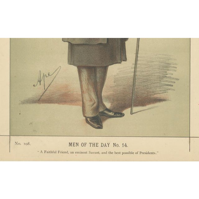 Victorian Savant and Statesman – Vanity Fair Men of the Day No. 14, 1870 : Published November 26, 1870, this Vanity Fair...