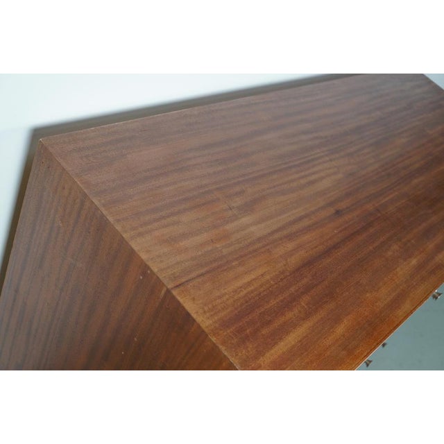 Brown Mid-Century Dutch Shop / Apothecary Cabinet For Sale - Image 8 of 17