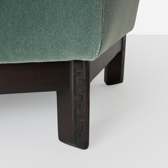 Henredon 1950s Hexagonal Ottomans Attributed to Frank Lloyd Wright for Henredon - Three Available For Sale - Image 4 of 5