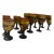 Vintage Soviet-Era Khokhloma Wooden Shot Glasses - Set of 14 For Sale