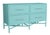 Contemporary Verona Four-Drawer Dresser in Turquoise For Sale - Image 3 of 6
