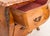 Wood Louis XV Style Marble Top Marquetry Bombe Chest For Sale - Image 7 of 8