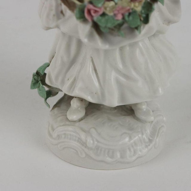 20th Century Porcelain Figurine from Rudolstadt, Germany For Sale - Image 5 of 10
