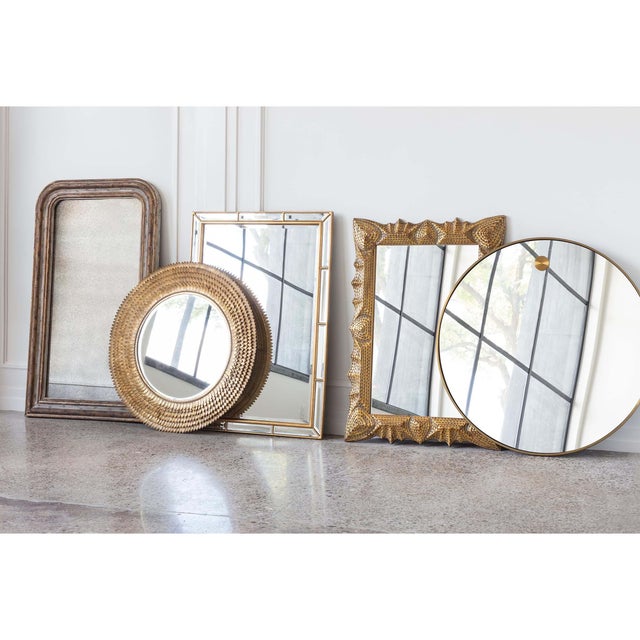 Traditional Regina Andrew Petal Mirror Small (Gold) For Sale - Image 3 of 5