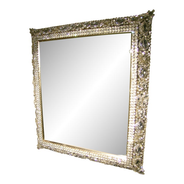 Mirror Embellished Whith Jewelry For Sale