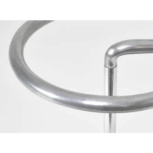 Metal Chrome Umbrella Stand, Usa, Circa 1960 For Sale - Image 7 of 9