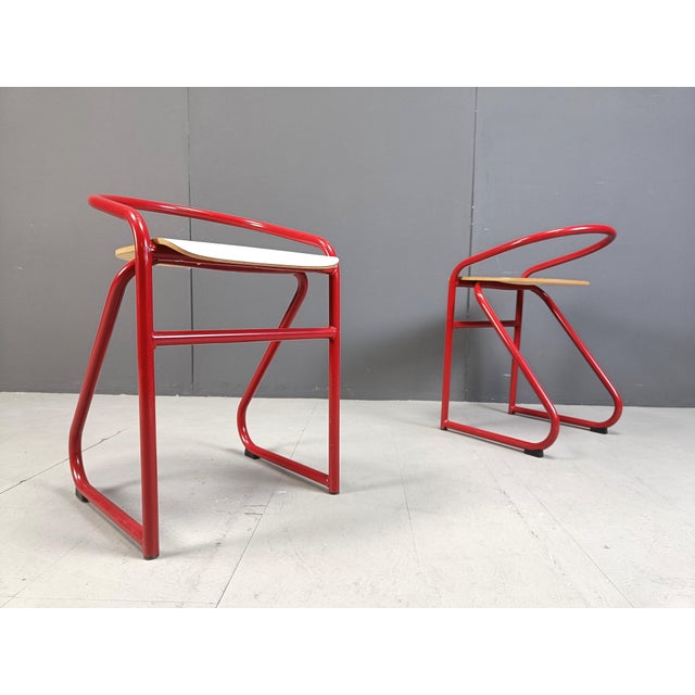Postmodern Stools from Samo, 1980s For Sale - Image 12 of 18