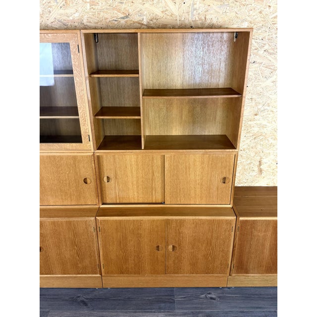 Wood Teak Shelving System Wall Unit Bookshelf from Hg Furniture Denmark, 1960s For Sale - Image 7 of 18