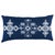 Schumacher Schumacher Nadira Embroidery Pillow in Indigo 24X12" For Sale - Image 4 of 4