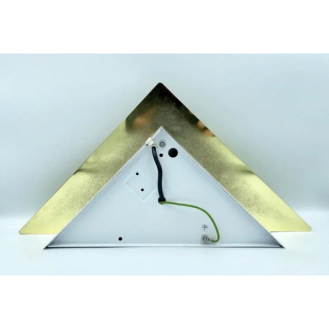 1980s Postmodern Triangular Sconce from Karstadt AG, 1980s For Sale - Image 5 of 9