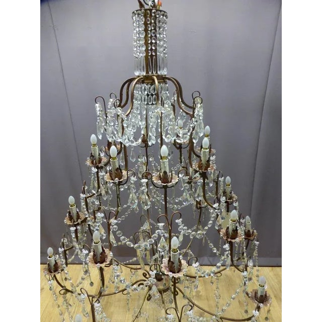 Antique Chandelier For Sale - Image 6 of 13