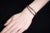 1990s 18k Gold Vermeil Sapphire Bangles For Sale - Image 4 of 5