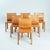 Set of 6 Model 412 "Cab" Dining Chairs in Cognac Saddle Leather by Mario Bellini An extraordinary and highly sought-after...