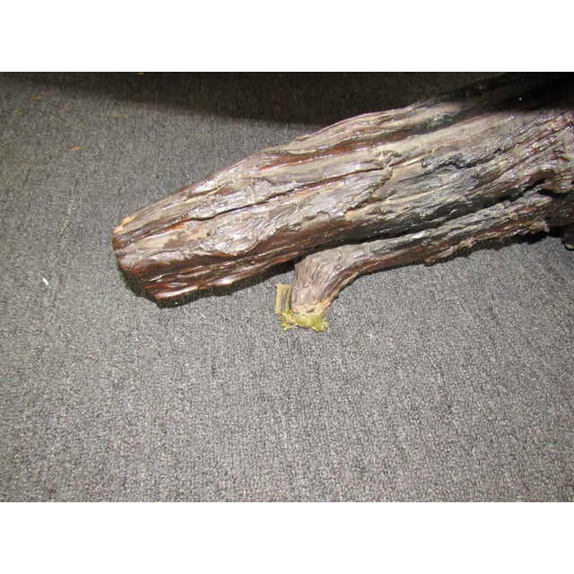 Mid 20th Century Live Edge Side Table For Sale - Image 9 of 9