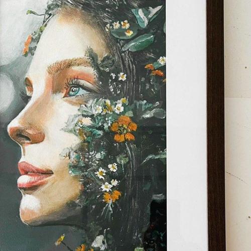 Yvonne Beeris, Irish Dream, 2026, Acrylic on Paper, Framed For Sale - Image 3 of 8