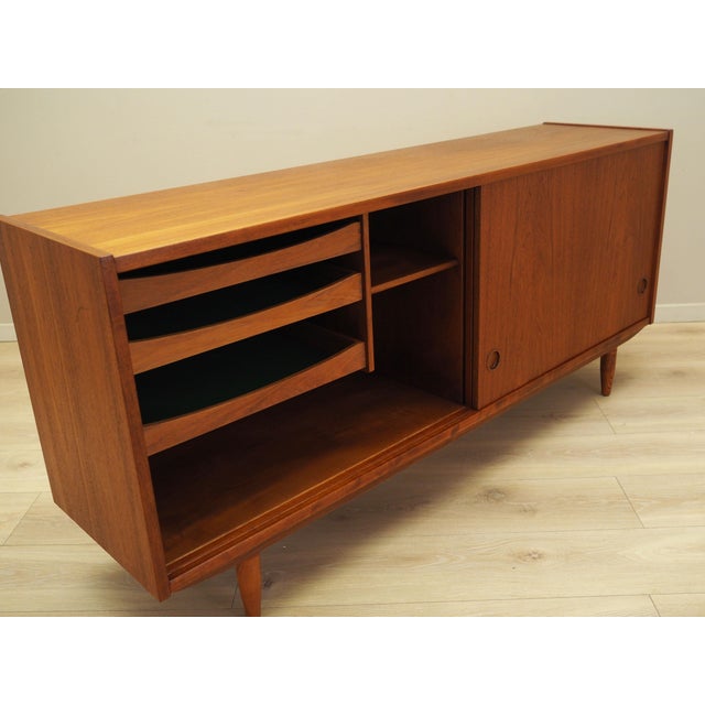 Wood Danish Teak Sideboard, 1970s For Sale - Image 7 of 12