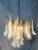 White Petal Chandelier in Murano Glass, 1990s For Sale - Image 3 of 18