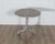 Gray 18th Century Swedish Rococo Tilt-Top Table with Original Black Back For Sale - Image 8 of 8