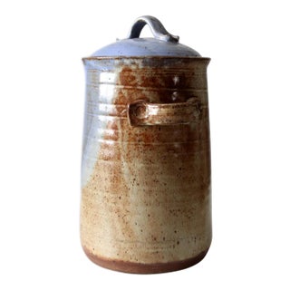 Vintage Studio Pottery Jar For Sale