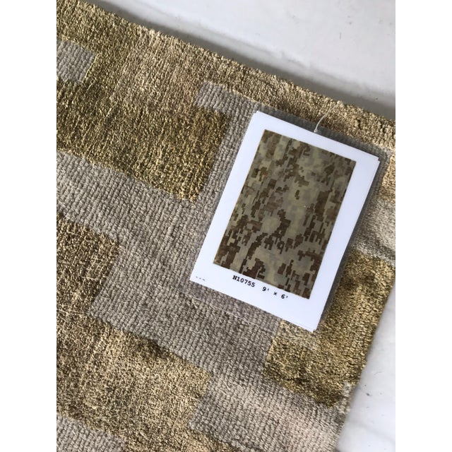 Arthur Dunnam Abstract Design Handmade Rug for Doris Leslie Blau For Sale In New York - Image 6 of 6