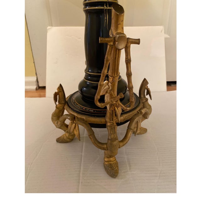 French Low Table with Aesthetic Movement Ormolu Base by Maison Giroux 1870's For Sale - Image 4 of 17