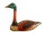 Vintage Folk Art colorful wooden duck or swan statue. Hand painted with florals and fruit. Vibrant colors adorn this...