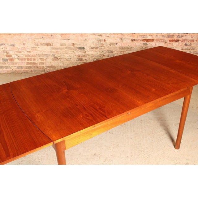 Mid-Century Extending Teak Dining Table from Beithcraft, Scotland, 1960s For Sale - Image 9 of 12
